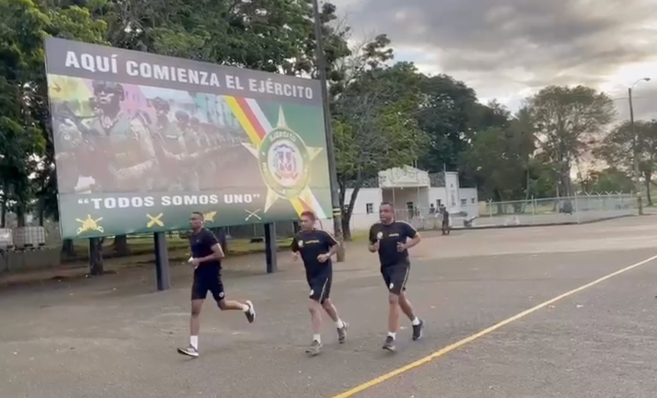 Ejército de Repúlica Dominicana realiza prueba física en EGEMERD